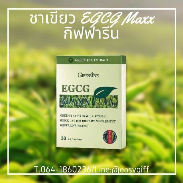 ชาเขียว EGCG Maxx กิฟฟารีน